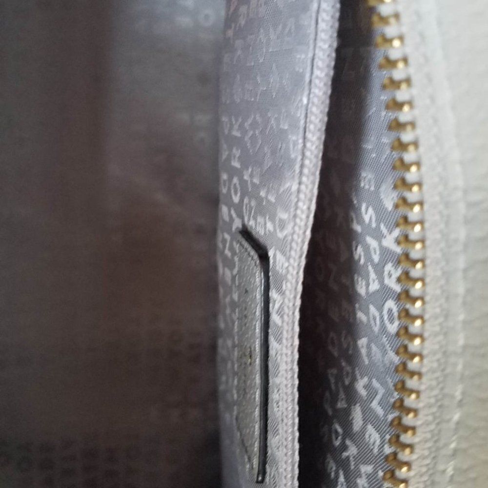 Iconic Kate Spade Gray Cameron Street Candace Leather Satchel - Picture 5 of 13